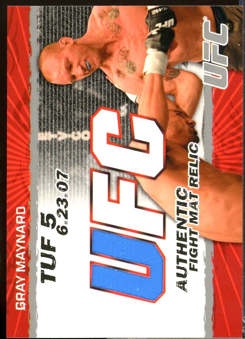 Gray Maynard Card 2009 Topps UFC Fight Mat Relics #FMGM  Image 1