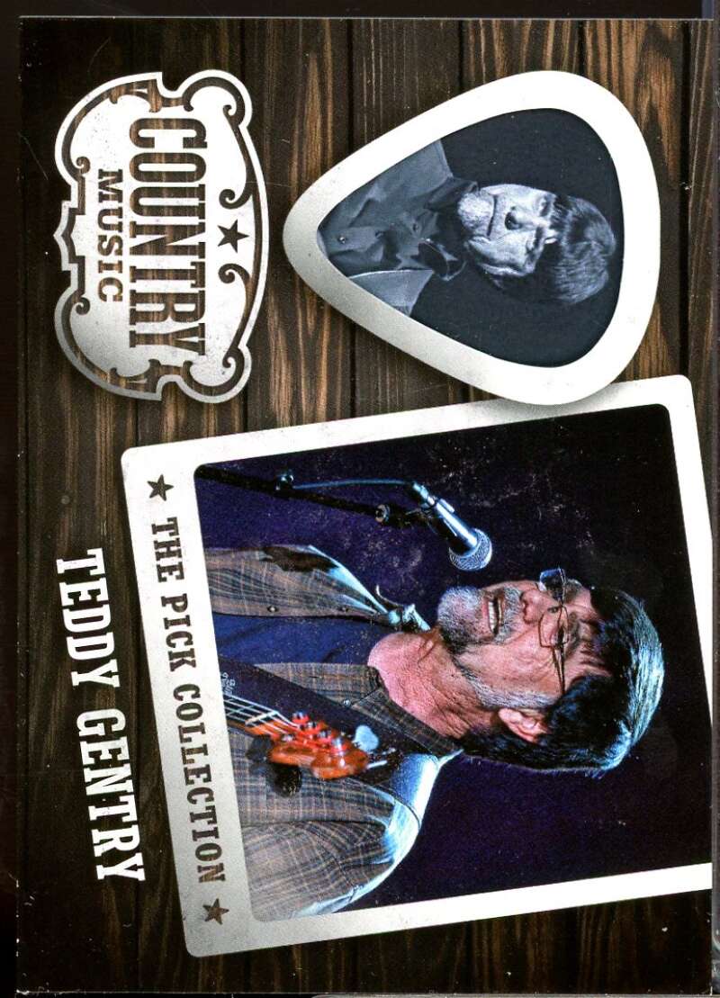 Teddy Gentry Card 2015 Panini Country Music Pick Collection #36  Image 1