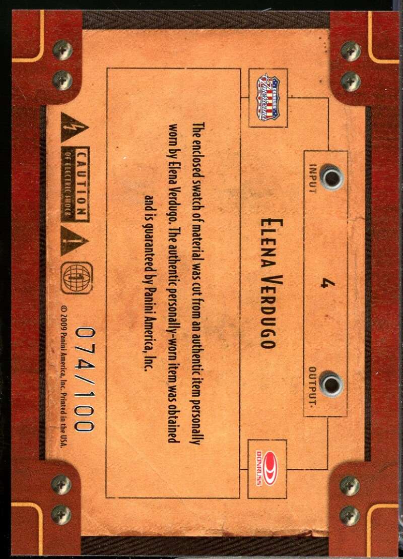 A.J. Hammer Card 2011 Topps American Pie Relics #APR2  Image 2