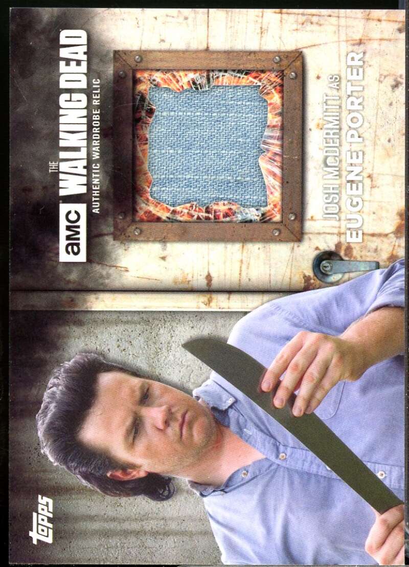 Eugene Porter Card 2017 Topps The Walking Dead Season 6 Relics Shirt #NNO  Image 1