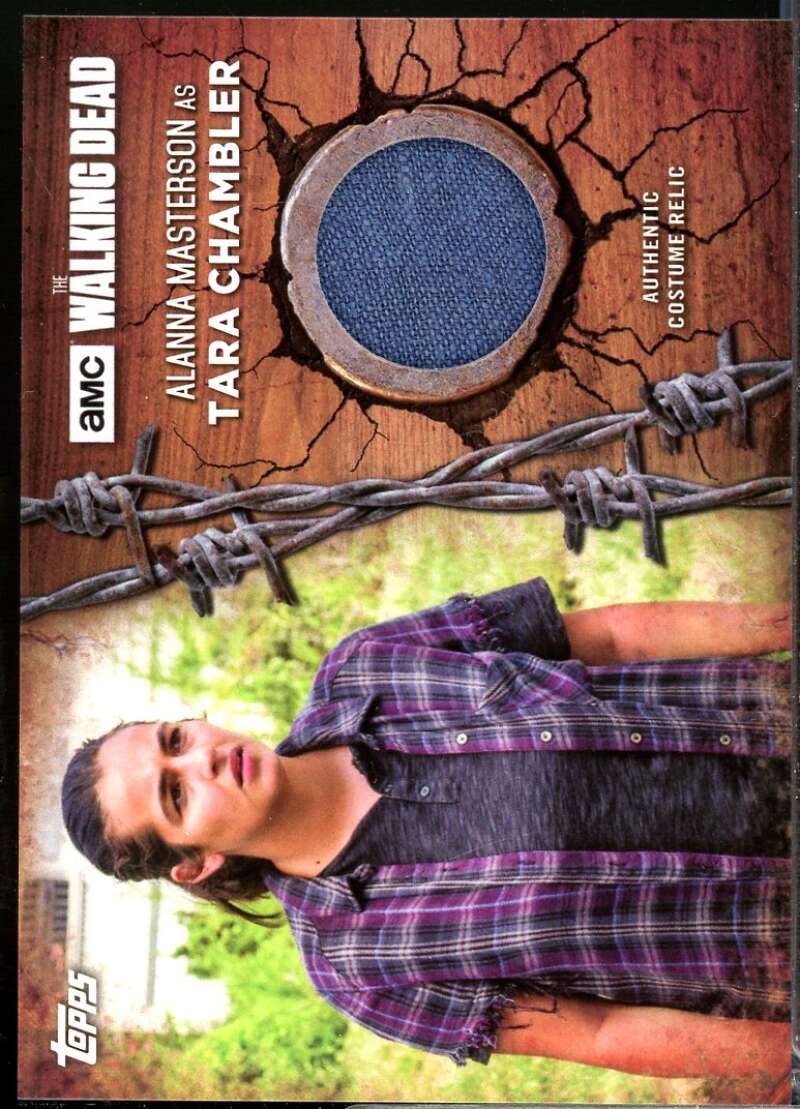 Tara Chambler Card 2017 Topps The Walking Dead Season 7 Relics Shirt #RTC  Image 1