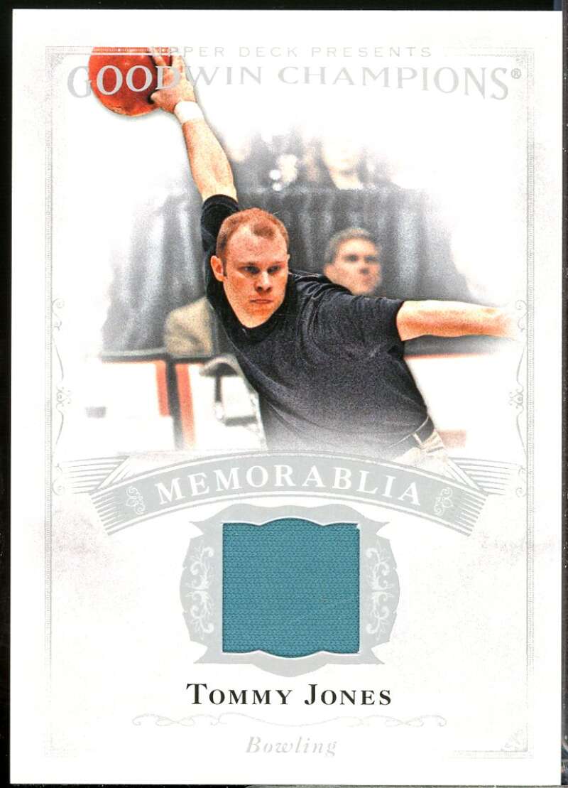 Tommy Jones Card 2016 Upper Deck Goodwin Champions Memorabilia #MTJ  Image 1