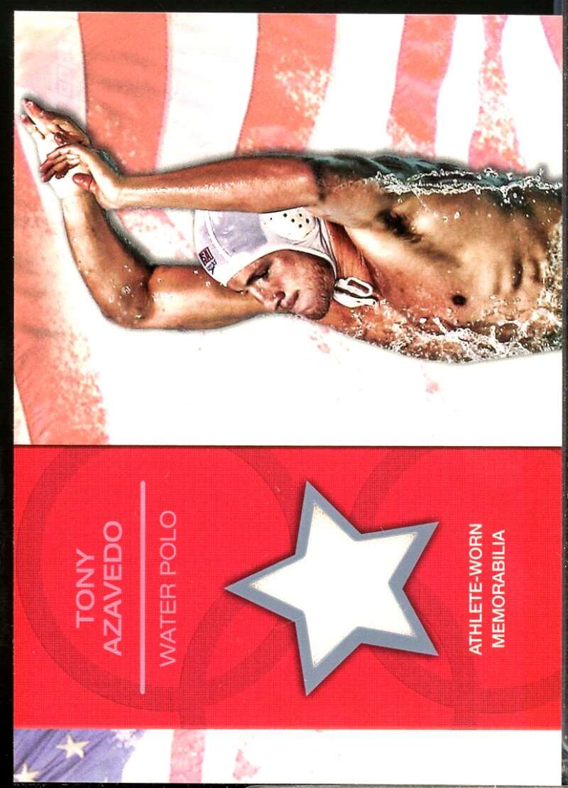 Tony Azavedo Card 2012 Topps U.S. Olympic Team Relic #ORTA  Image 1