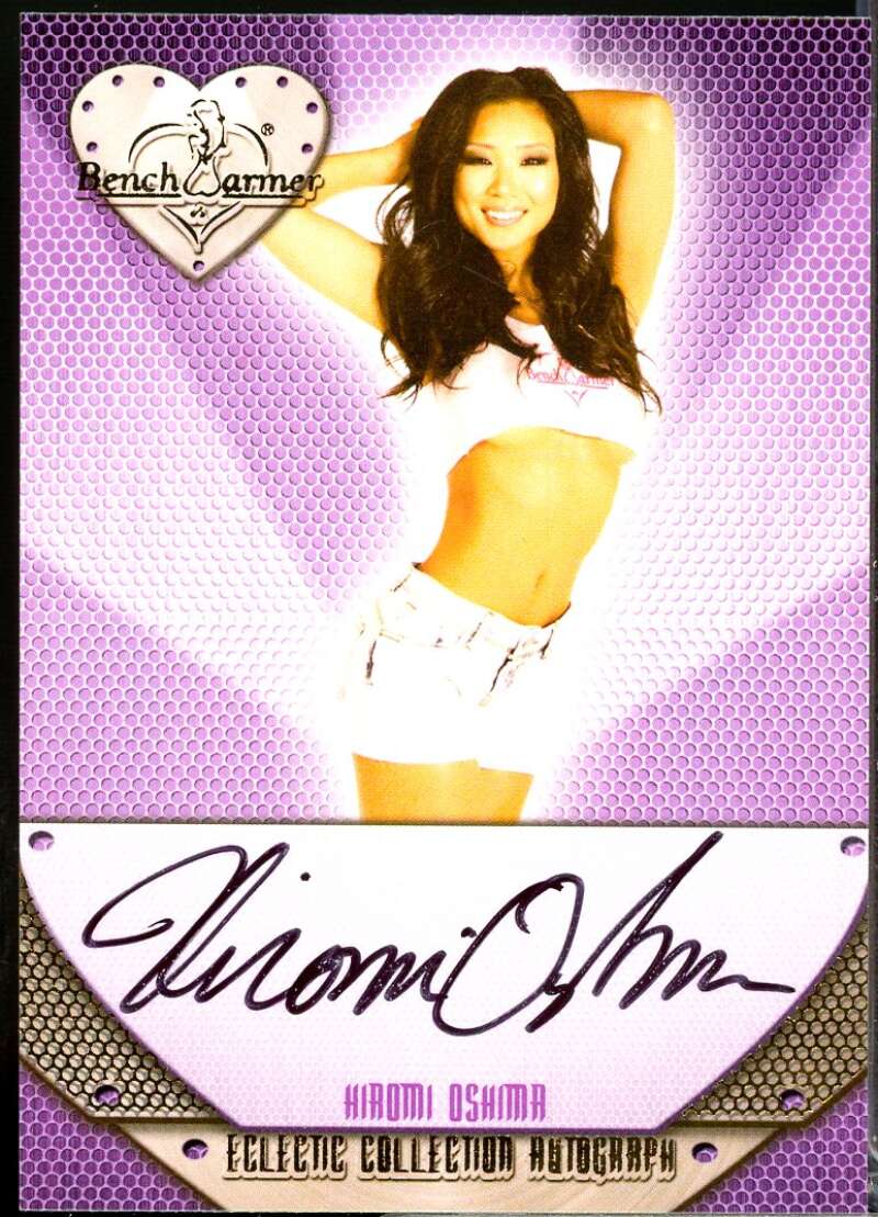 Hiromi Oshima Card 2016 Bench Warmer Eclectic Series 2 Autographs #127  Image 1