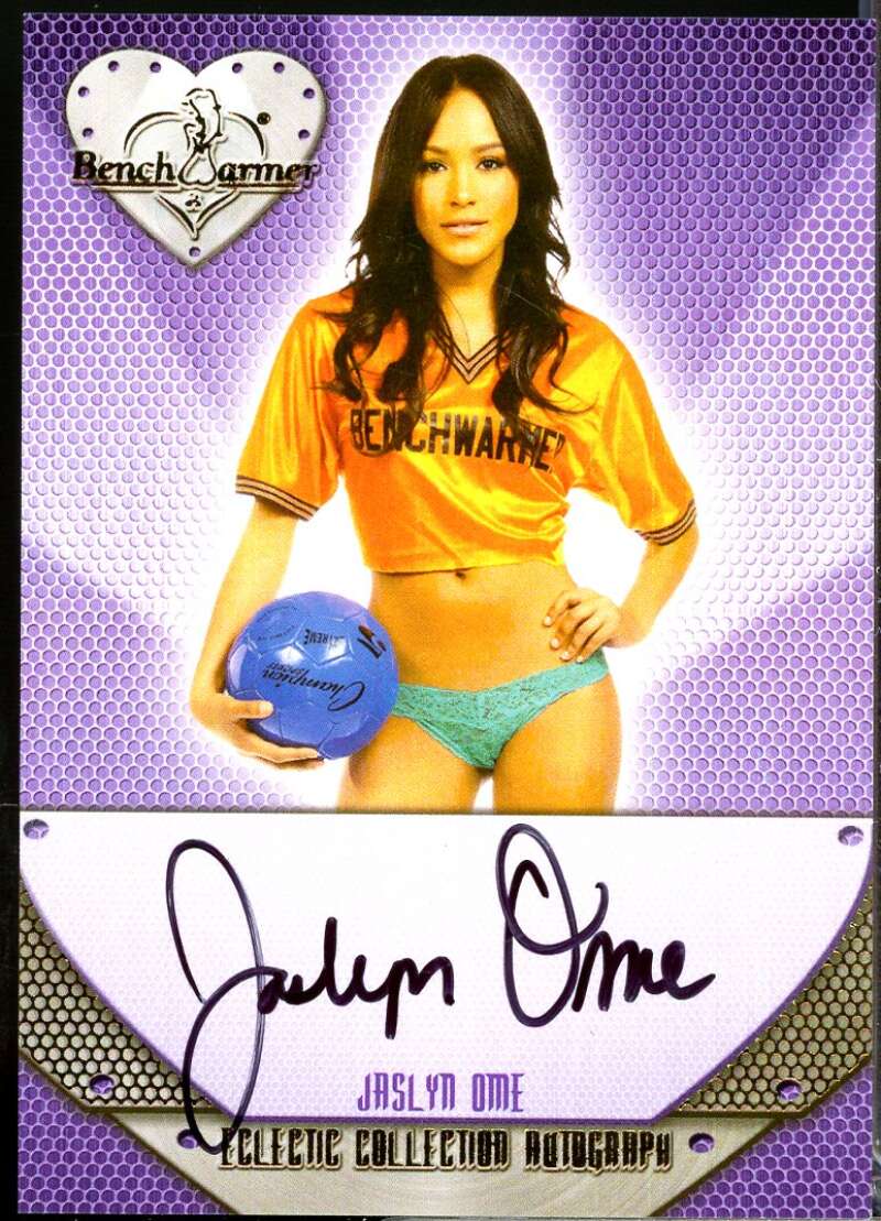Jaslyn Ome Card 2016 Bench Warmer Eclectic Series 2 Autographs #157  Image 1