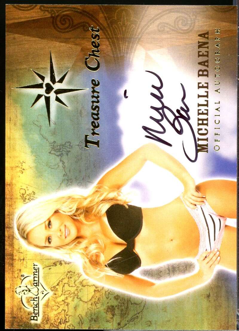 Michelle Baena Card 2015 Bench Warmer Treasure Chest Autographs #66  Image 1