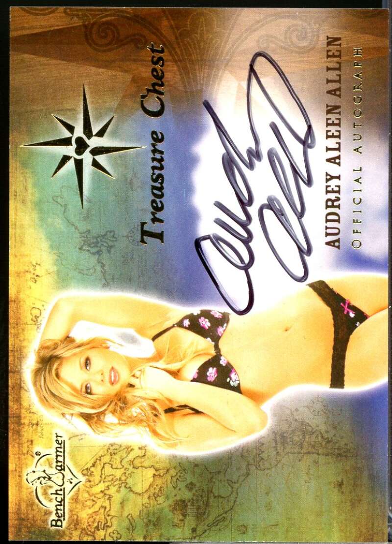 Audrey Aleen Allen Card 2015 Bench Warmer Treasure Chest Autographs #15  Image 1