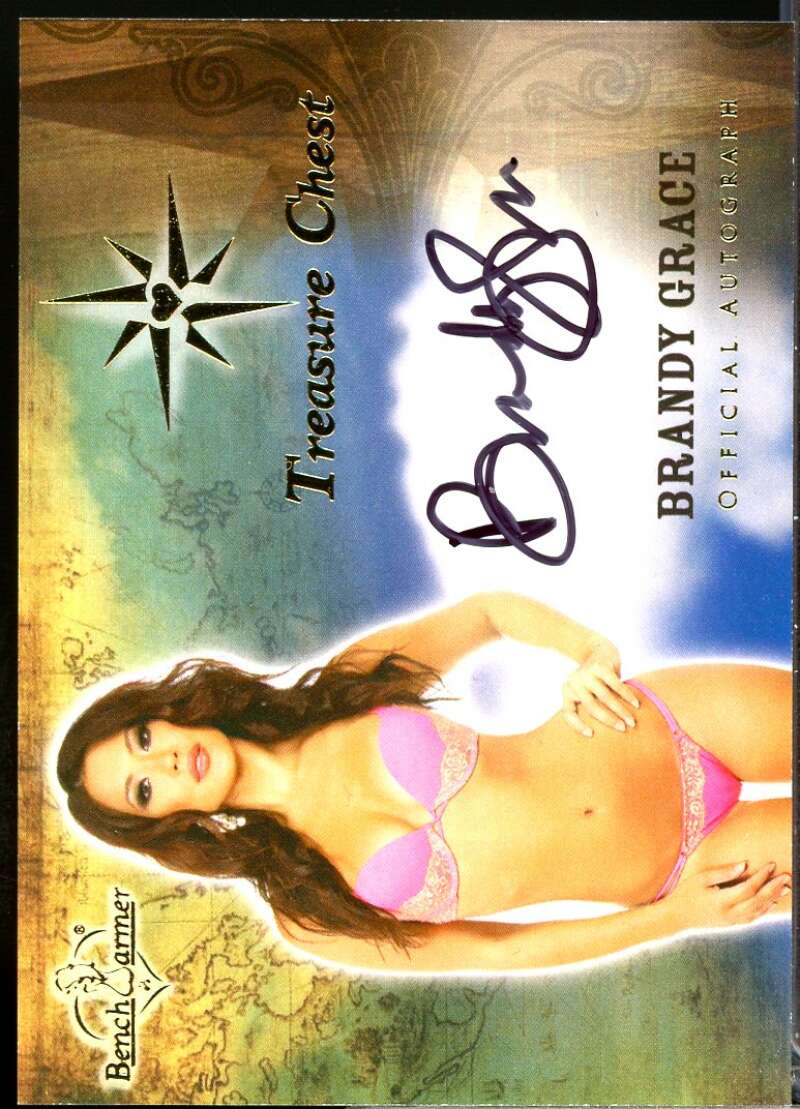 Brandy Grace Card 2015 Bench Warmer Treasure Chest Autographs #18  Image 1