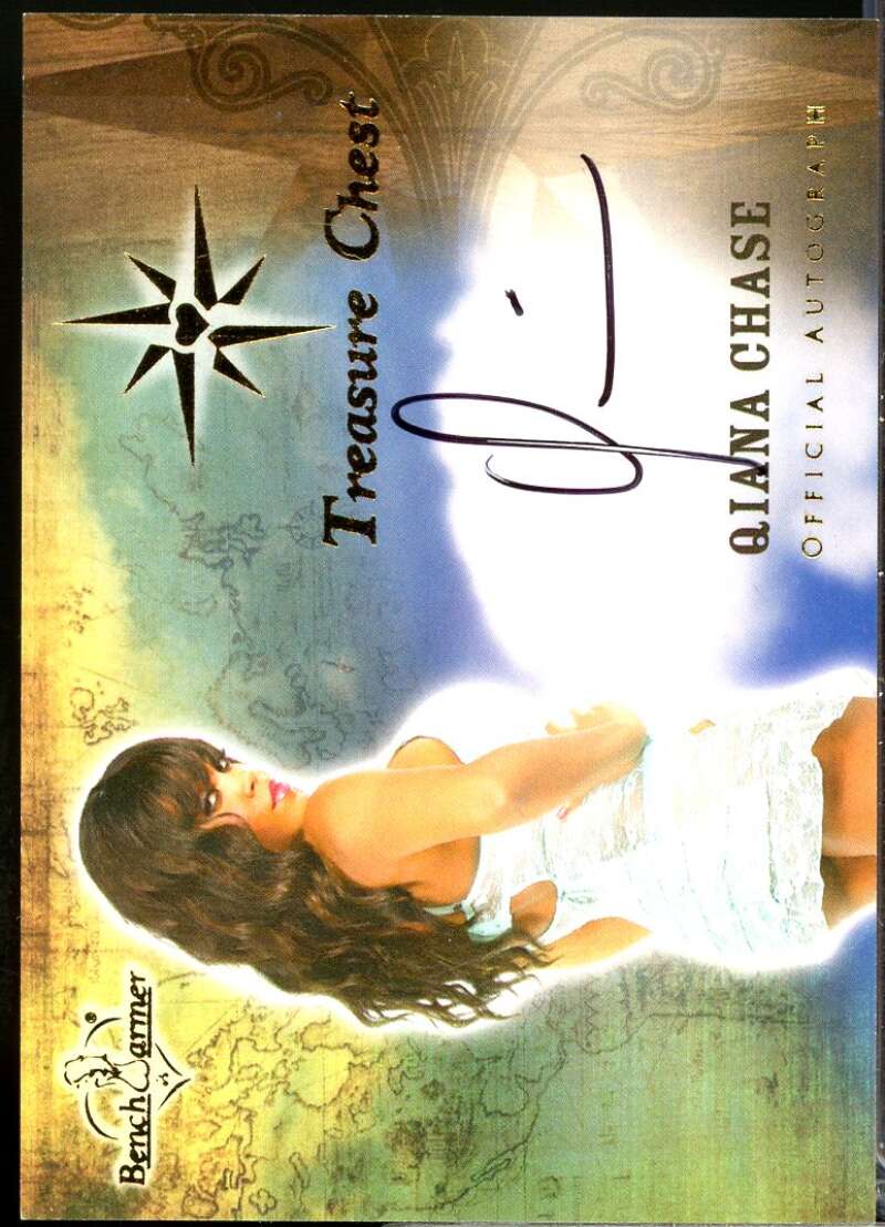 Qiana Chase Card 2015 Bench Warmer Treasure Chest Autographs #70  Image 1