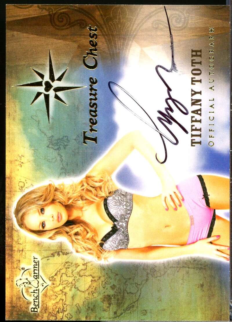 Tiffany Toth Card 2015 Bench Warmer Treasure Chest Autographs #81  Image 1