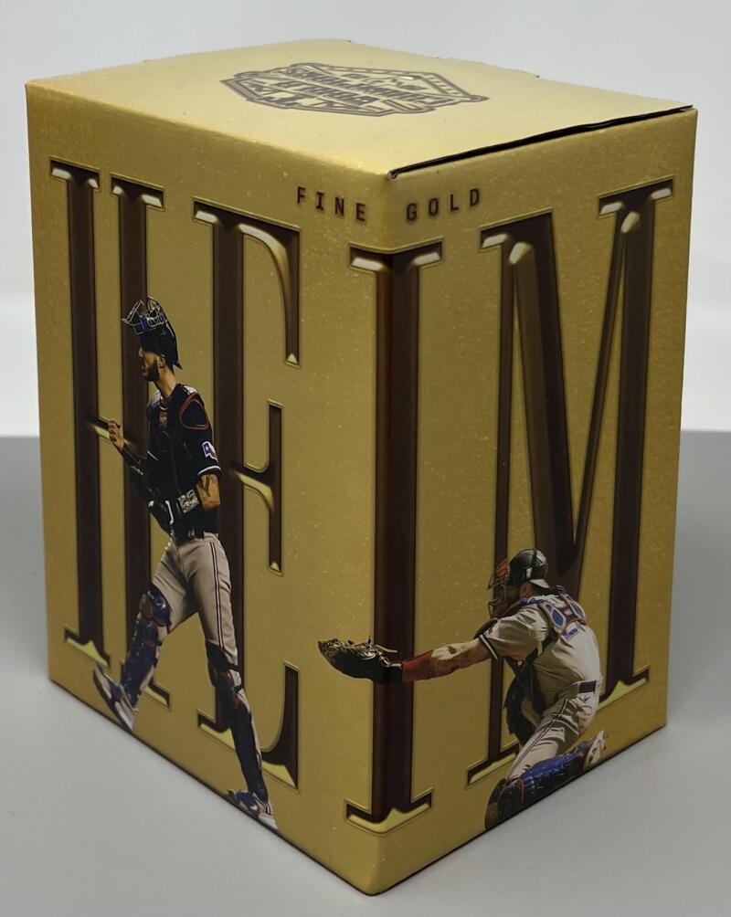 Texas Rangers Jonah Heim Gold Glove Award Bobblehead Image 2