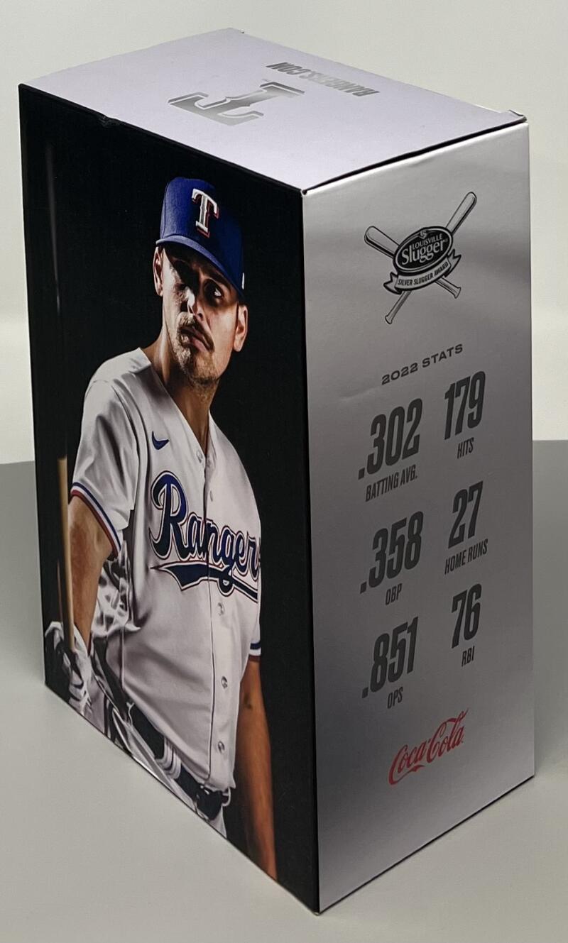 Texas Rangers Nathaniel Lowe Silver Slugger Award Bobblehead Image 1