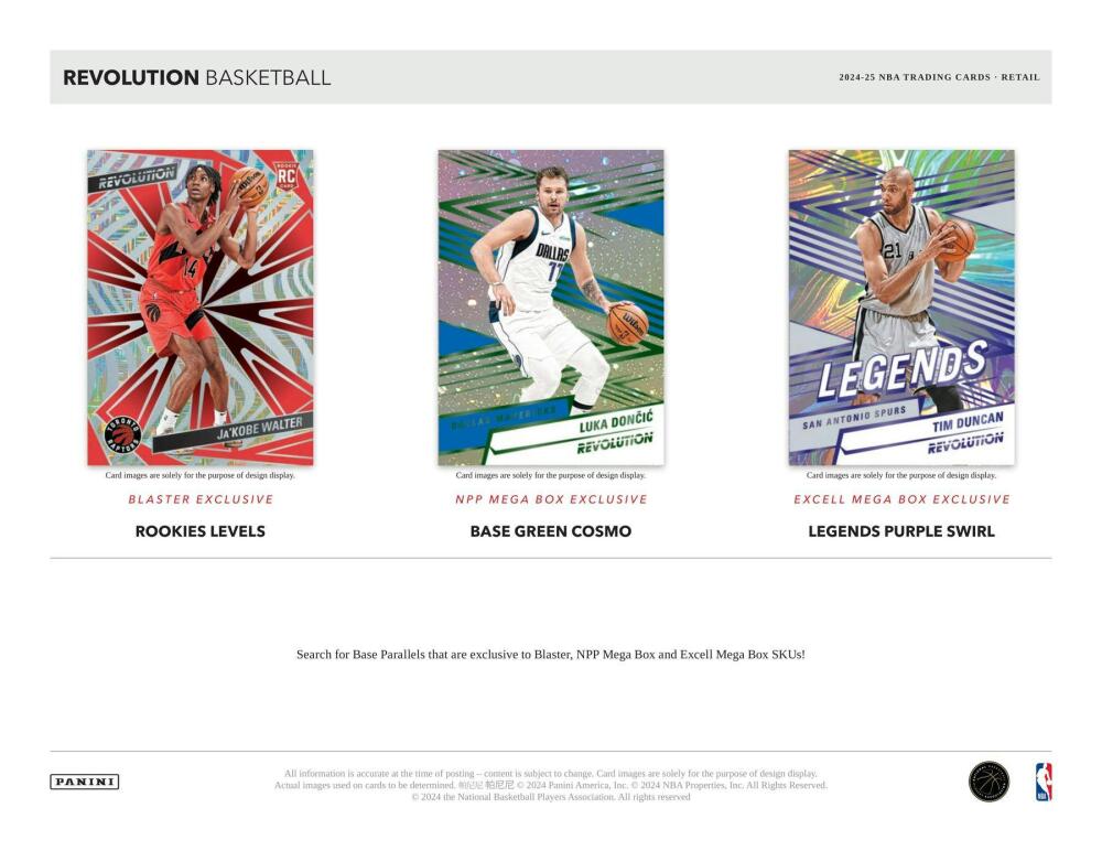 2024-25 Panini Revolution Basketball Mega Box Image 3