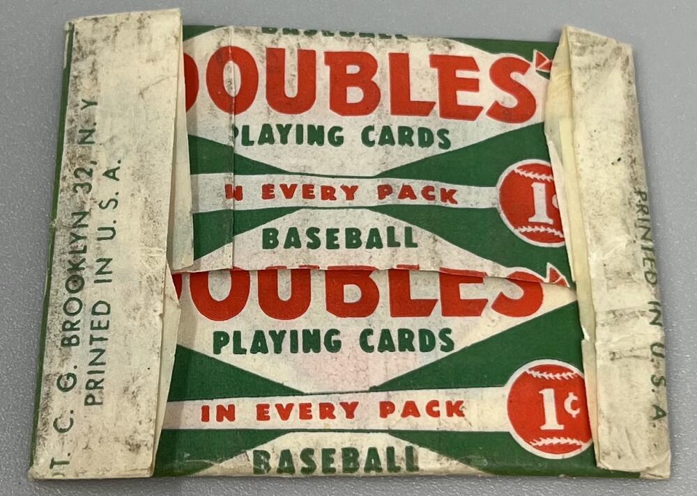 1951 Topps Red Back Baseball Unsealed Pack Image 2