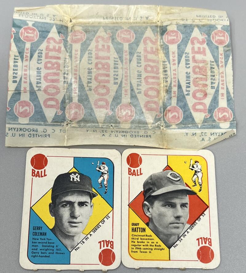 1951 Topps Red Back Baseball Unsealed Pack Image 1