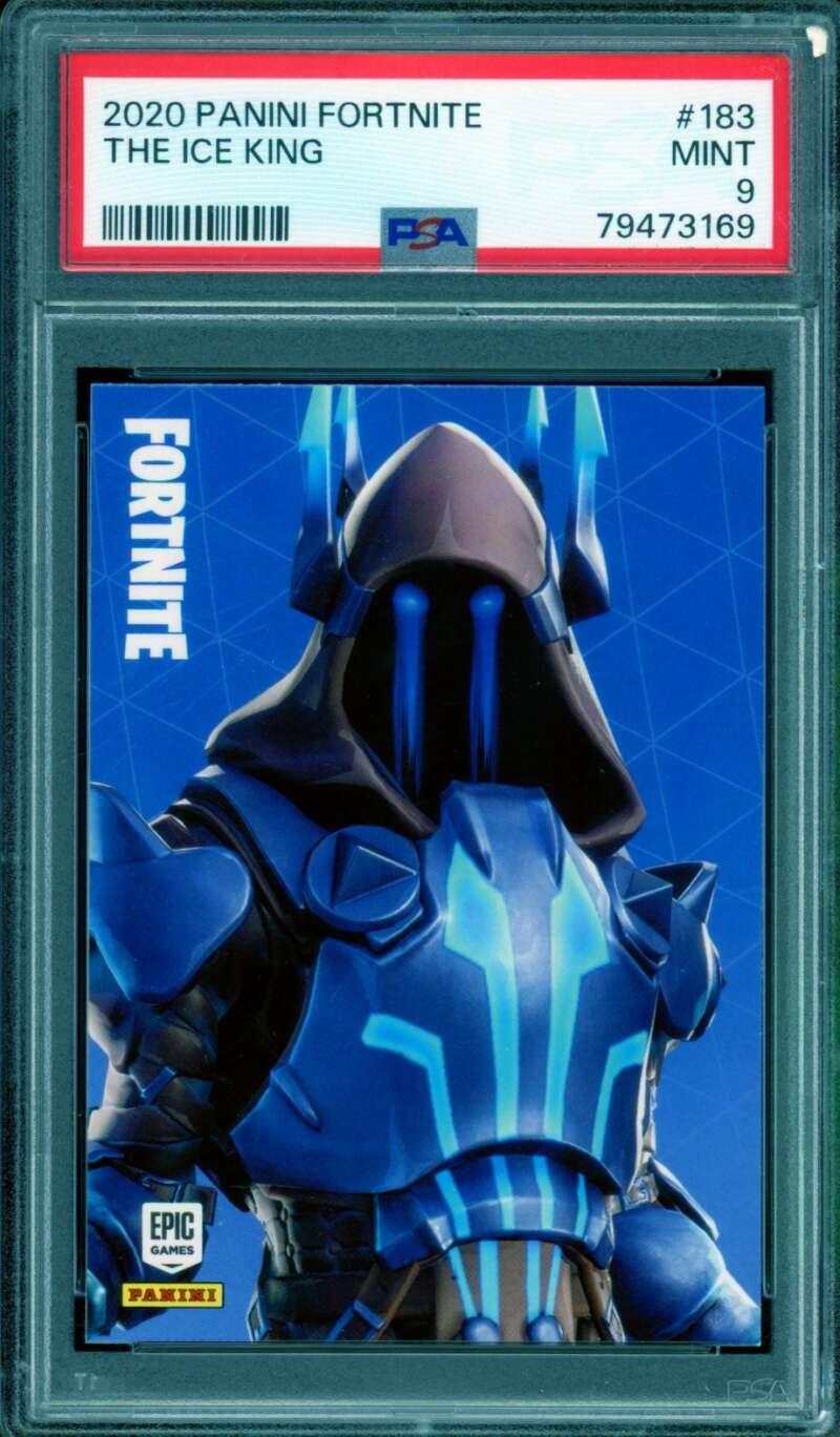 The Ice King Card 2020 Panini Fortnite USA #183 PSA 9 Image 1