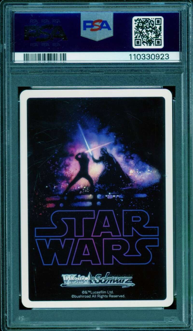 Han Solo Card 2023 Weiss Schwarz Star Wars Force Parallel #008 PSA 10 Image 2