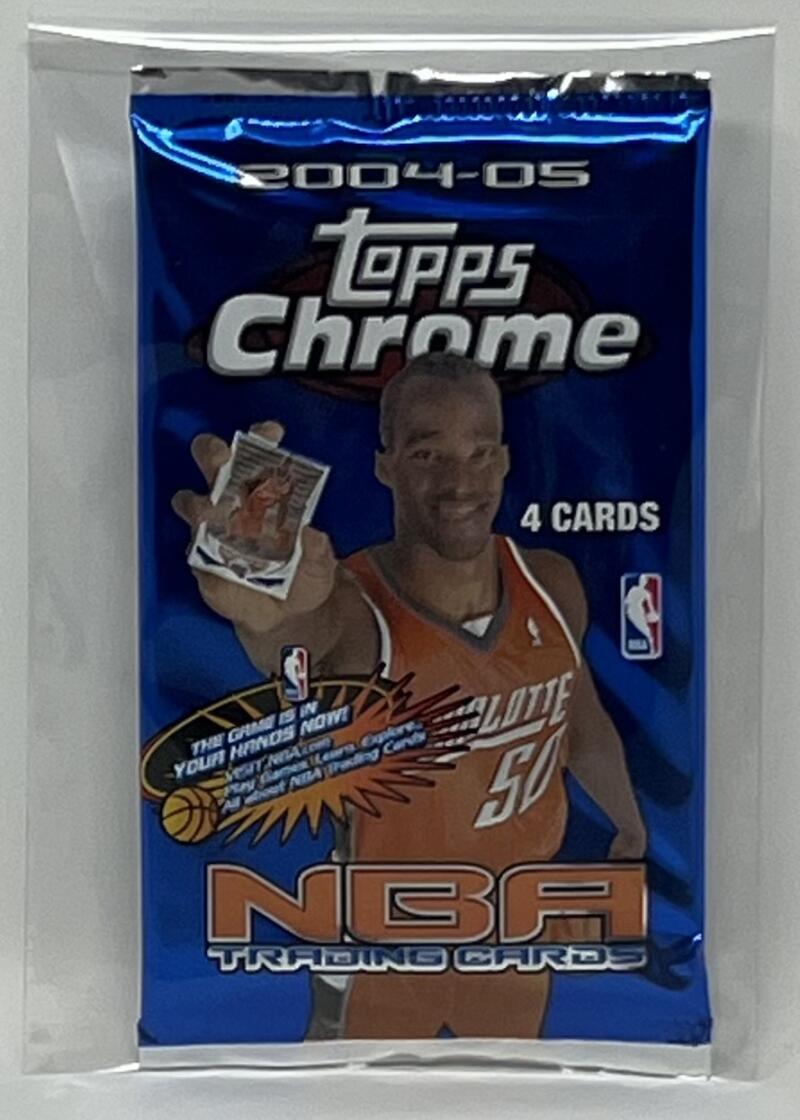 2004-05 Topps Chrome Basketball Pack  Image 1