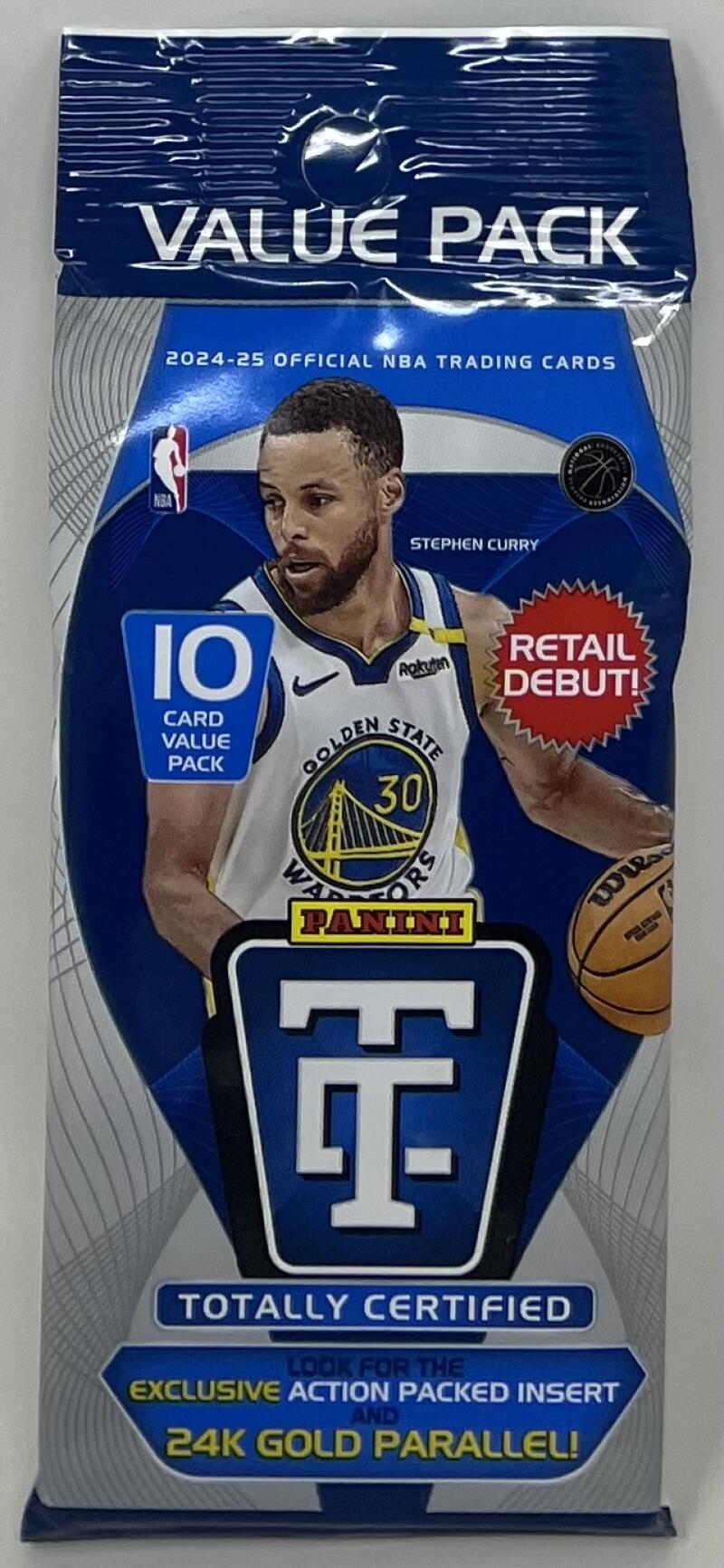 2024-25 Panini Totally Certified Basketball Value Pack  Image 1