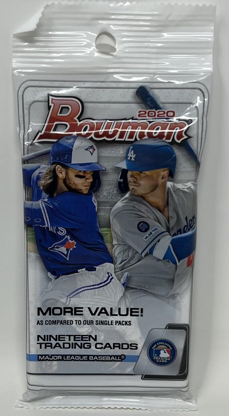 2020 Topps Bowman Basketball More Value Pack  Image 1