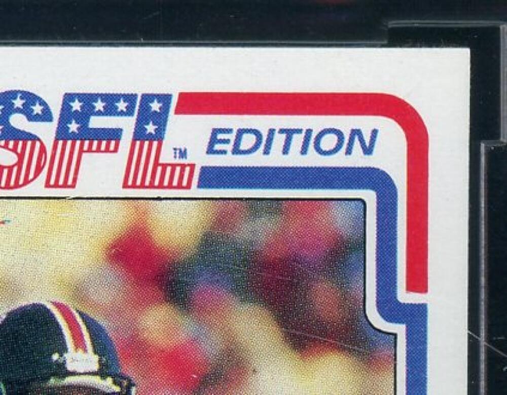 1984 Topps USFL #36 Jim Kelly Rookie Card BGS BCCG 10 Mint+ Image 4