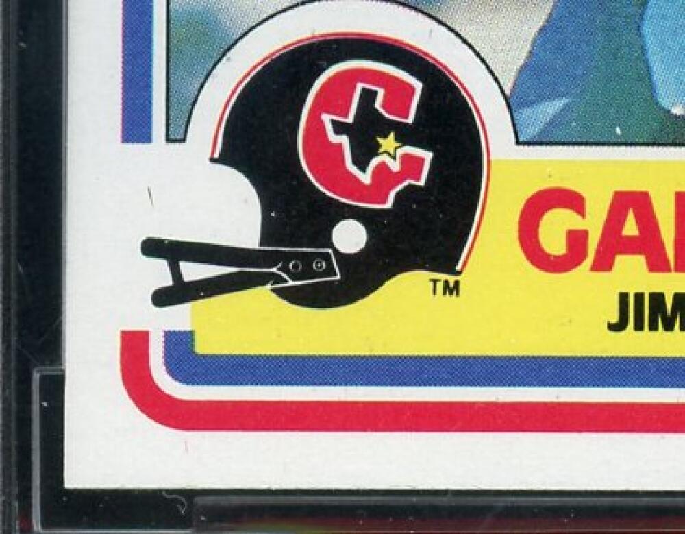 1984 Topps USFL #36 Jim Kelly Rookie Card BGS BCCG 10 Mint+ Image 5