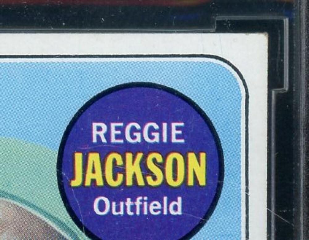 1969 Topps #260 Reggie Jackson Rookie Card BGS BCCG 8 Excellent+ Image 4