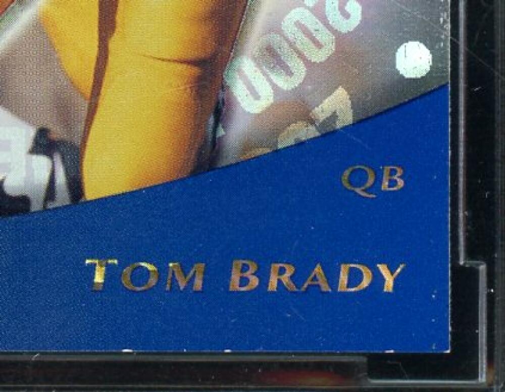 2000 Quantum Leaf #343 Tom Brady Rookie Card BGS BCCG 10 Mint+ Image 6