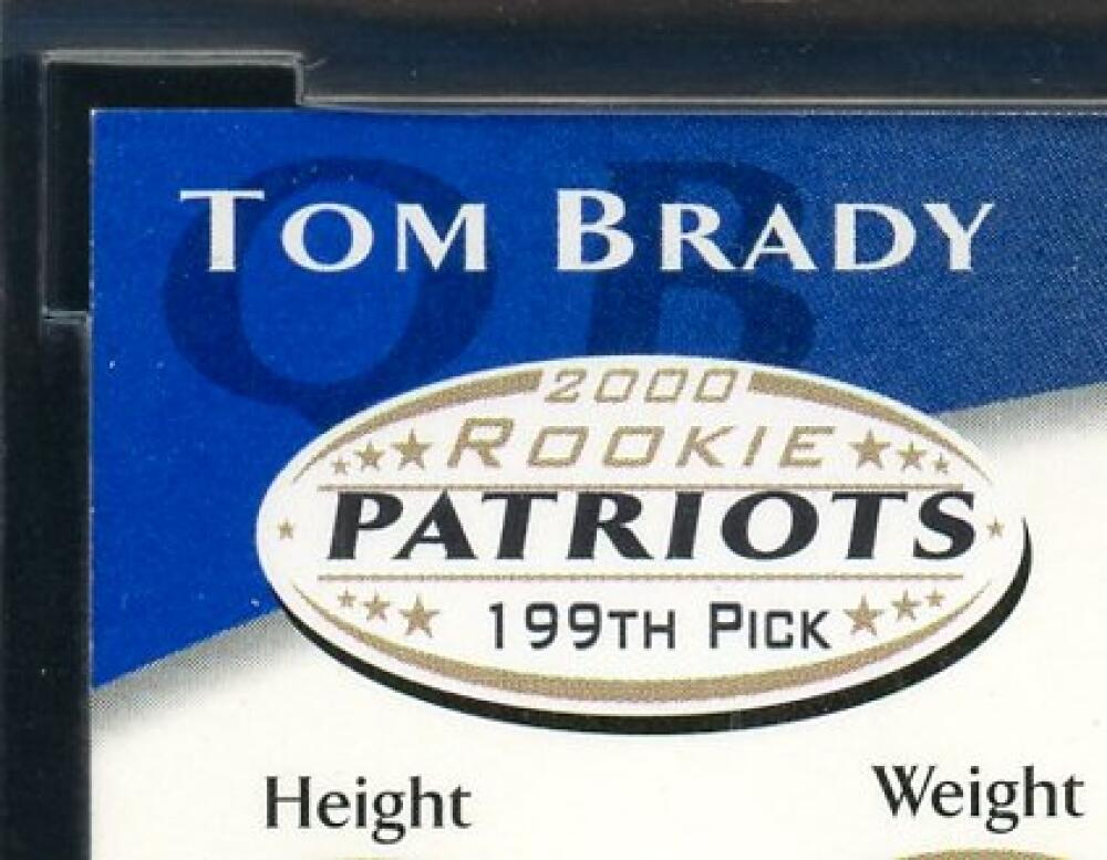 2000 Quantum Leaf #343 Tom Brady Rookie Card BGS BCCG 10 Mint+ Image 7