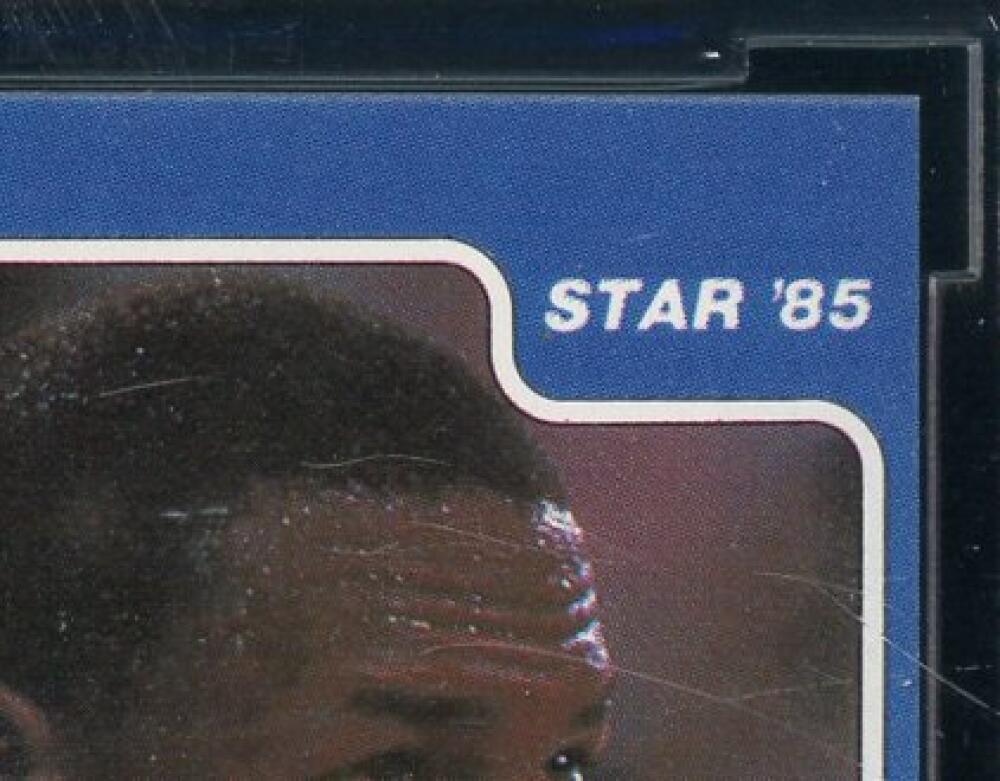 1985 Star Lite All-Stars #4 Michael Jordan Rookie Card BGS BCCG 9 Near Mint+ Image 4