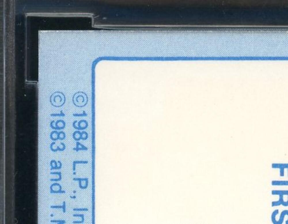 1985 Star Lite All-Stars #4 Michael Jordan Rookie Card BGS BCCG 9 Near Mint+ Image 7