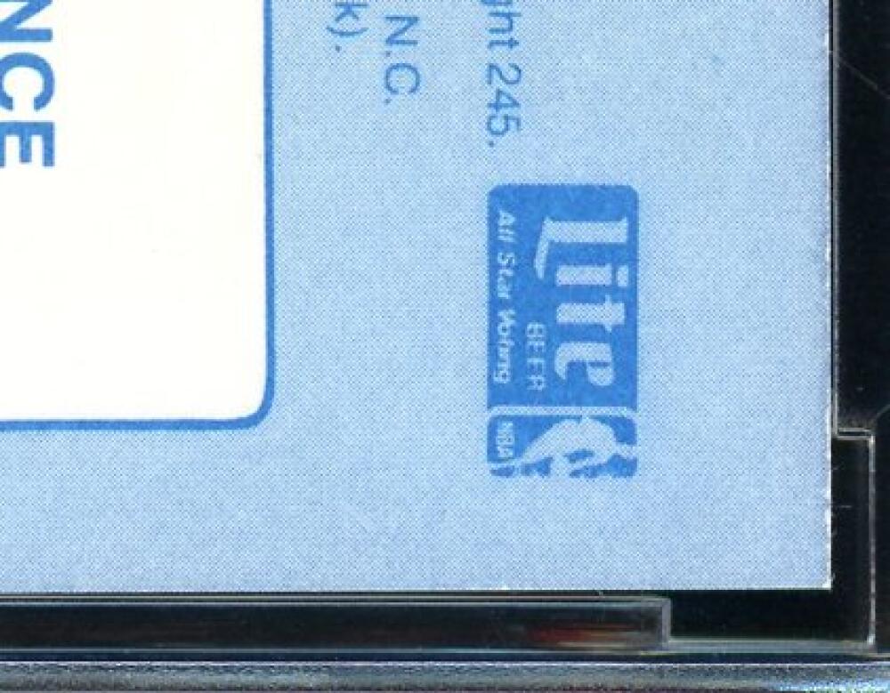 1985 Star Lite All-Stars #4 Michael Jordan Rookie Card BGS BCCG 9 Near Mint+ Image 10