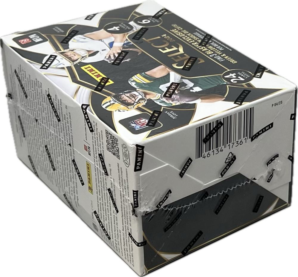 2024 Panini Select Football 6-Pack Blaster Box (Green & Yellow Prizms) Image 2