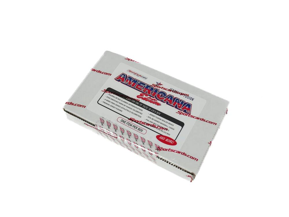2025 Jersey Fusion Americana Edition Hobby Box Image 2