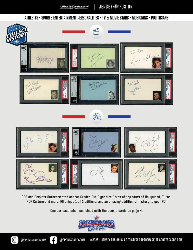 2025 Jersey Fusion Americana Edition Hobby Box Image 5