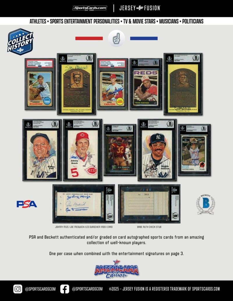 2025 Jersey Fusion Americana Edition Hobby Box Image 6