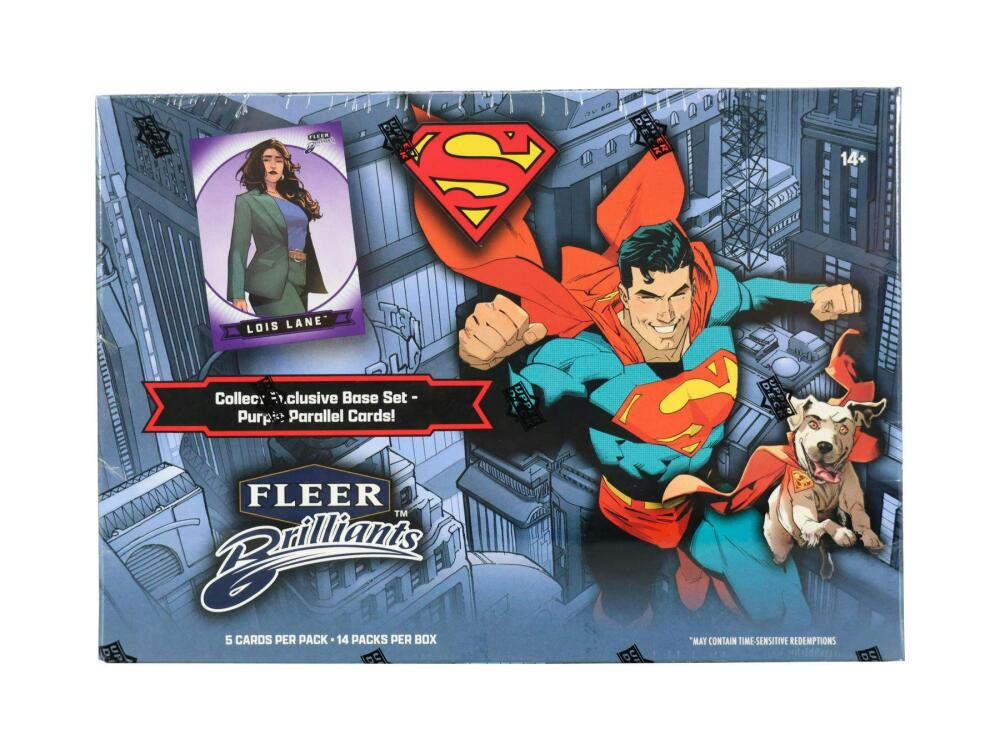 2025 Upper Deck Fleer Brilliants Superman Mega Box  Image 1