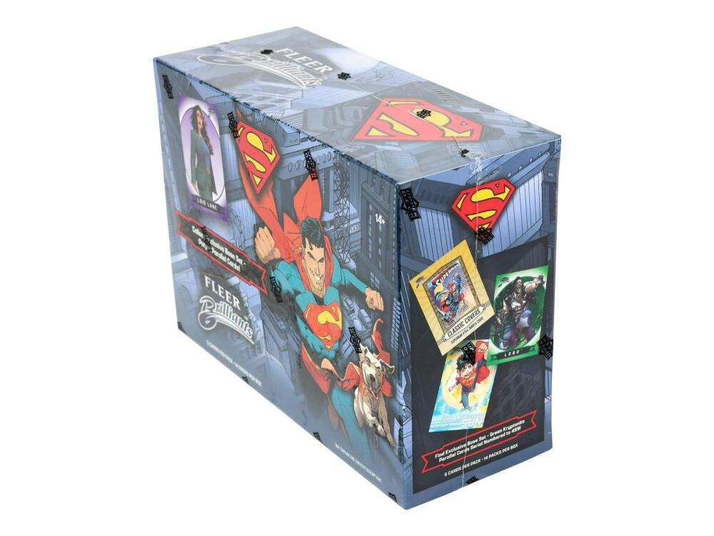 2025 Upper Deck Fleer Brilliants Superman Mega Box  Image 2
