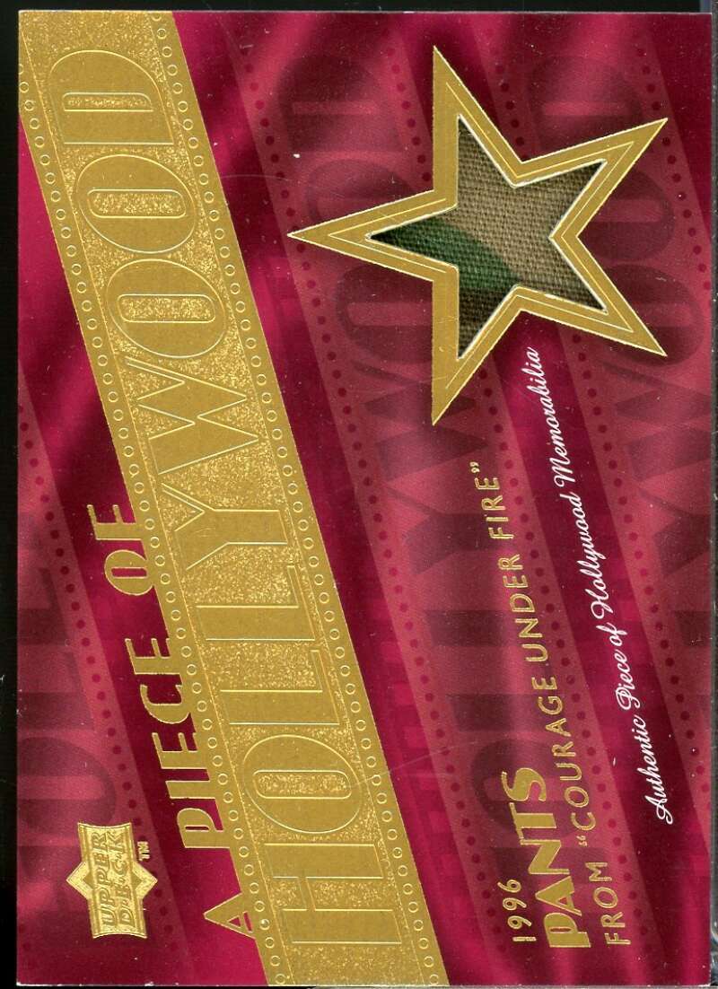 Denzel Washington 2008 UD Piece of History Hollywood Courage Under Fire Army 22  Image 1