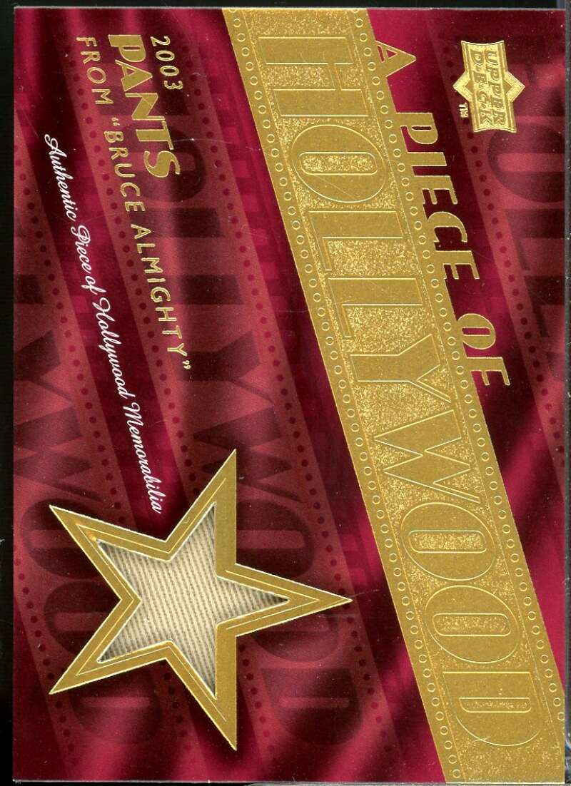 Jim Carrey 2008 UD A Piece of History Hollywood Mem Bruce Almighty Pants #18  Image 1