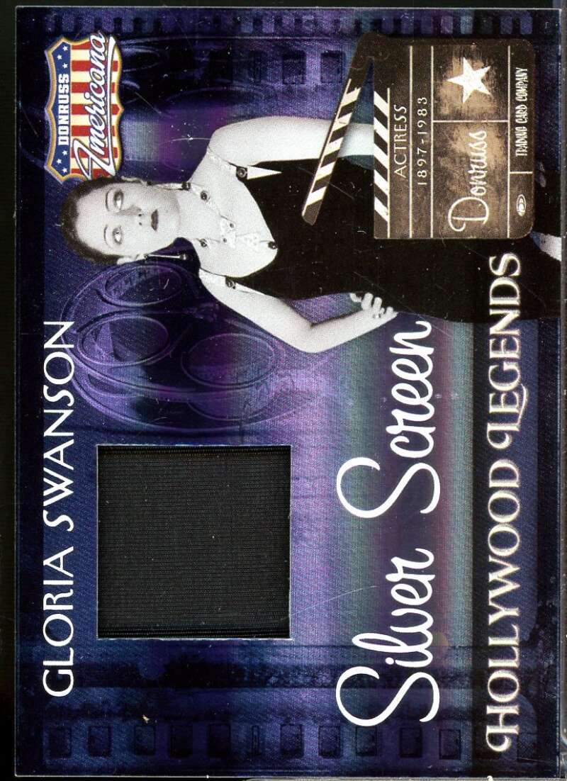 Gloria Swanson 2007 Americana Hollywood Legends Material Silver Screen Dress #3  Image 1