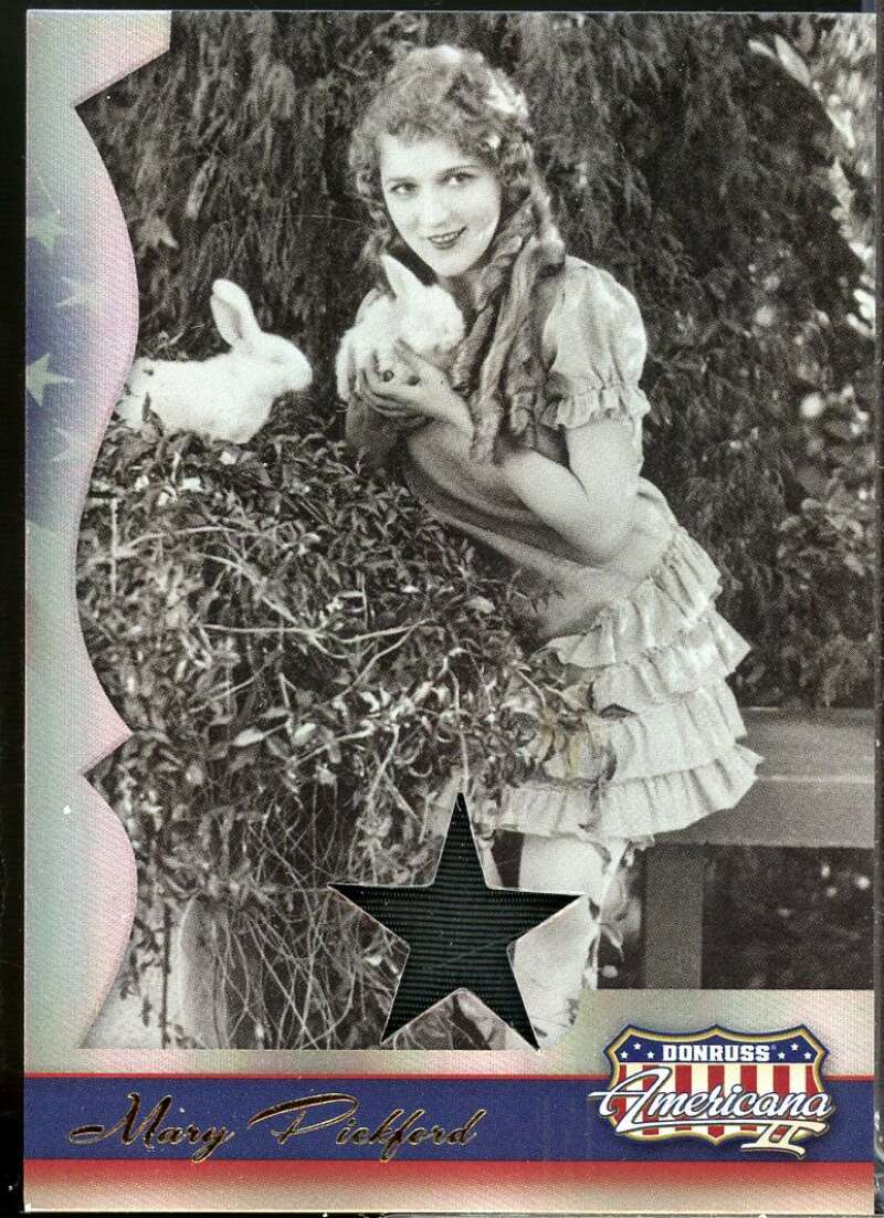 Mary Pickford Card 2008 Americana II Stars Material /400 #217  Image 1
