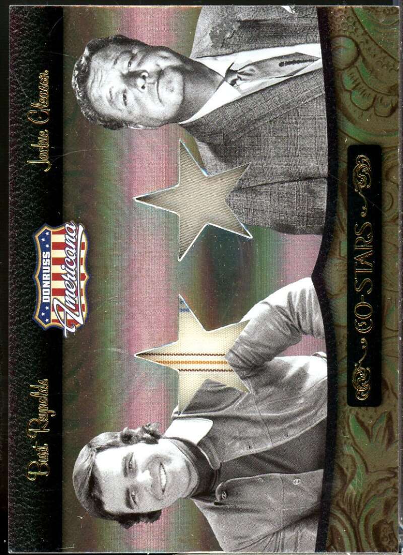 Burt Reynolds Jackie Gleason 2007 Americana Co-Stars Material Shirt Coat /100 4  Image 1