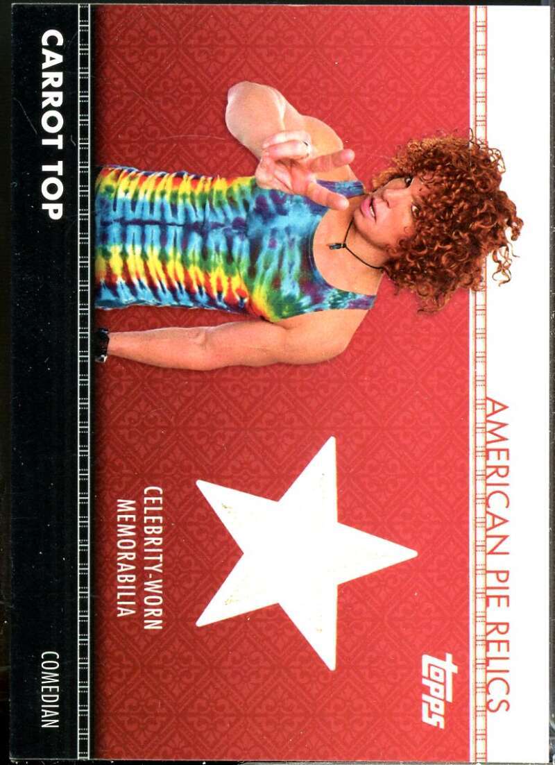 Carrot Top Card 2011 Topps American Pie Relics #APR35  Image 1