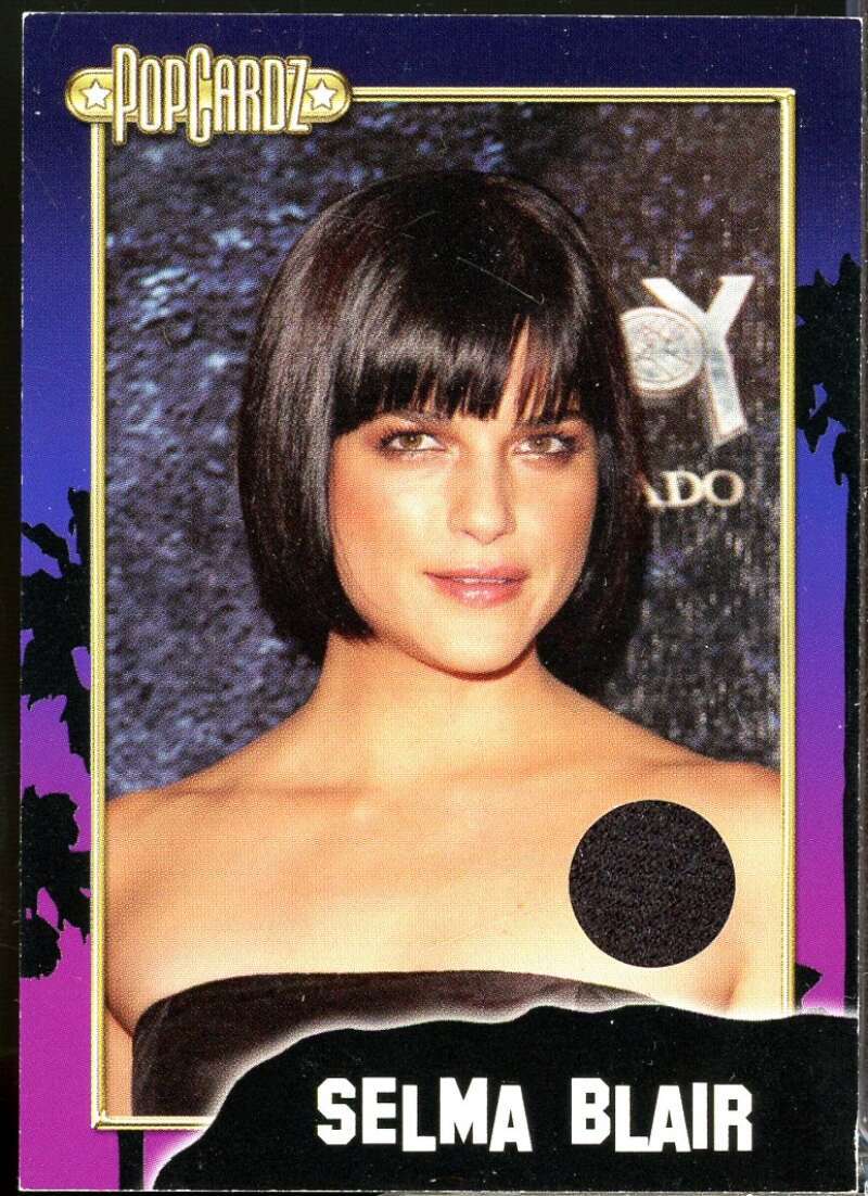 Selma Blair Card 2008 Popcardz Memorabilia #2  Image 1