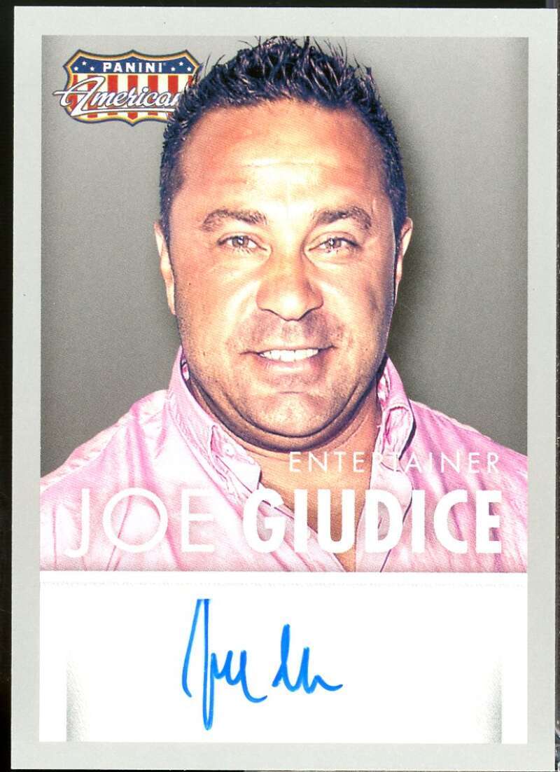 Joe Giudice Card 2015 Panini Americana Signatures Autograph #26  Image 1
