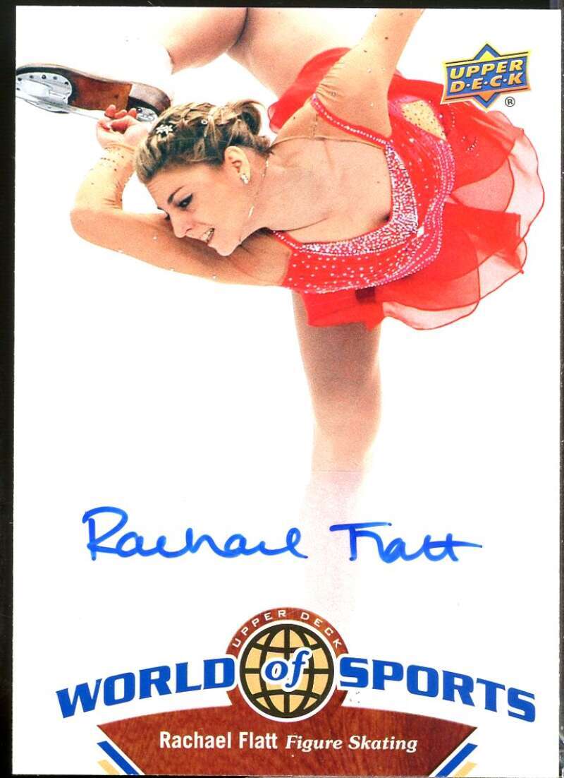 Rachael Flatt Card 2010 Upper Deck World of Sports Autographs #211  Image 1