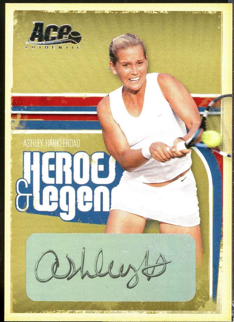 Ashley Harkleroad 2006 Ace Authentic Heroes and Legends Autographs /275 #34  Image 1