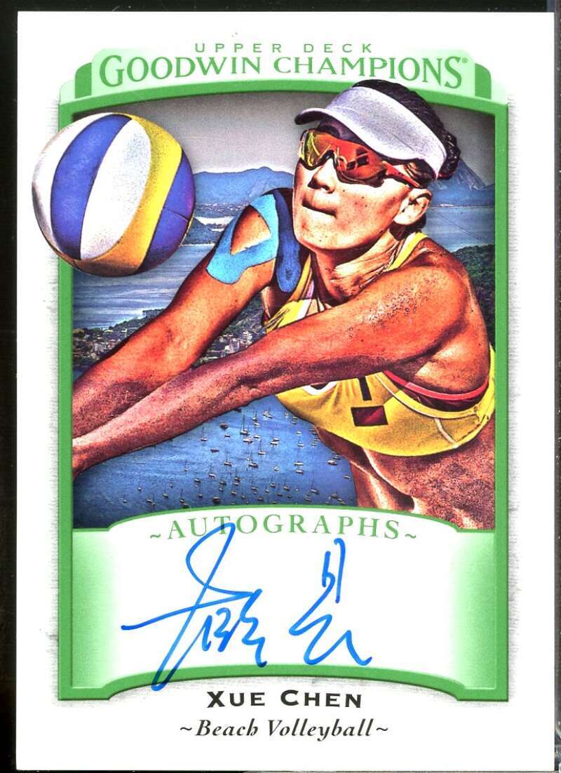 Xue Chen Card 2017 Upper Deck Goodwin Champions Autographs #AXC  Image 1