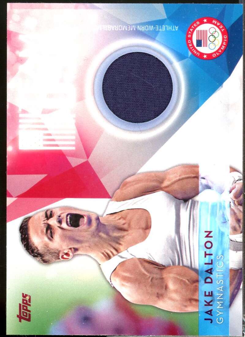 Jake Dalton Card 2016 Topps U.S. Olympic Team U.S. Team Relics #USOTRJD  Image 1